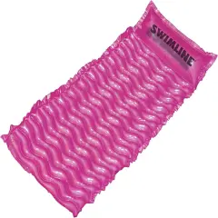 Swim Central Inflatable Insta-Matt Swimming Pool Air Mattress Float - 72" - Pink