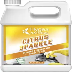 Hygea Natural Citrus Sparkle - Natural Degreaser (Ready to Use) Gallon 128 oz