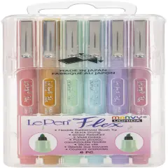 Uchida Le Pen Flex Set 6/Pkg-Pastel Colors