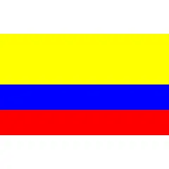 Colombia Flag with Grommets 3ft x 5ft