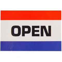Open Flag with Grommets 3ft x 5ft