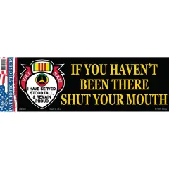 Vietnam If You Haven't Been There Bumper Sticker 3-1/4"X9"