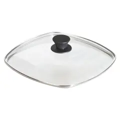 10.5" Square Glass Lid