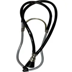 Doctor And Nurse Play Black Stethoscope Costume Accessory