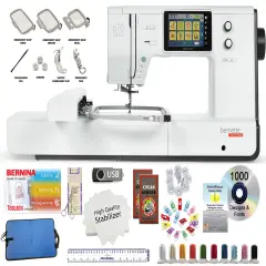 Bernette b70 Computerized Embroidery Machine w/Exclusive Bundle