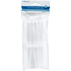 Craft Medley Glitter Shaker Jars 3" 6/Pkg-Empty