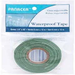 Panacea Waterproof Tape .25"X40'-Green