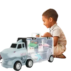 Kitcheniva Kids Shark Truck Transport Carrier Toy Gift Idea