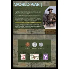 World War I Coin & Stamp Collection