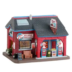 Lemax&reg; Harvest Crossing Village&trade;: Clyde's Trucking Service & Repair