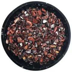 Red Tiger Eye Tiny Crystal Chips &ndash; Size 0