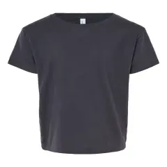 BELLA + CANVAS&reg; Toddler Jersey Crewneck Short Sleeve T-Shirt Dark grey
