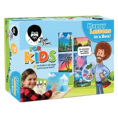 Bob Ross For Kids: Happy Lessons In A Box Set Multicolor