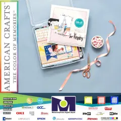 We R Makers Craft & Photo Case Translucent Plastic Storage 12"x12" by American Crafts 661105