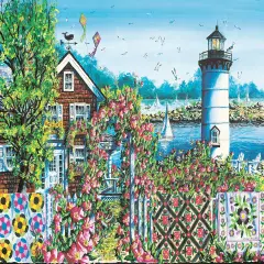 Sunsout Summer Rose Harbor 1000 pc Jigsaw Puzzle 14641