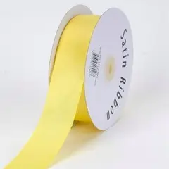 Kitcheniva Satin Ribbon DIY Crafts 100 Yards 5/8" Baby maize