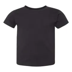BELLA + CANVAS&reg; Toddler Jersey Crewneck Short Sleeve T-Shirt Black