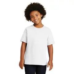RADYAN&reg; Youth Crew Neck Short Sleeve T-Shirt White