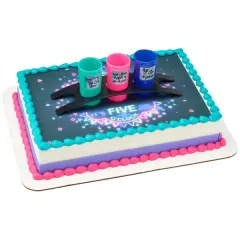 Sip Sip Hooray DecoSet&reg; Cake Decoration