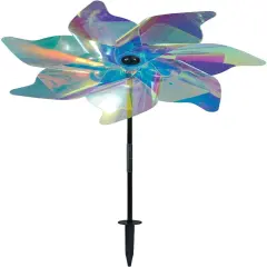 18-inch Iridescent Pinwheel Spinner