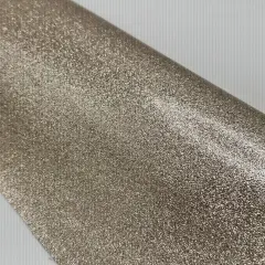 Champagne Smooth Glitter Vinyl