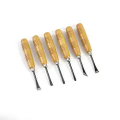 Robert Larson 765-5000 Wood Carving Set 6-Piece
