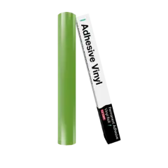 Kitcheniva 12"x10' Adhesive Permanent Vinyl DIY Craft Glossy & Matte Glossy apple green