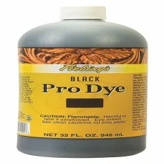 Premium 32 oz Pro Oil Leather Dye Black
