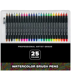 Watercolor Pens Artist Water Coloring Brush Tip Painting for Adults & Gifts for Artists Water Color Brush Pen