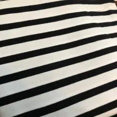 White with thin black Stripe