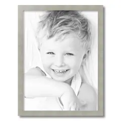 18x24" Modern Custom Poster Frame Classic silver