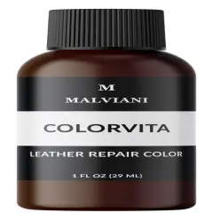 Leather Repair Color Restore for Faded and Scratched Couches Dark brown