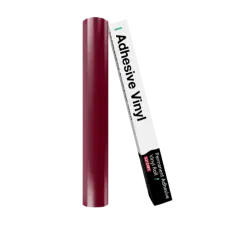 Kitcheniva 12"x10' Adhesive Permanent Vinyl DIY Craft Glossy & Matte Glossy crimson