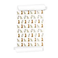 Golden Retrievers Pattern DTF Mini Gang Sheet, DTF Transfers, Ready To Press - 22" x30"