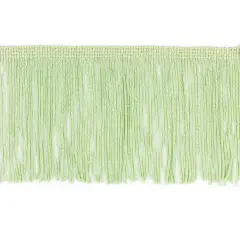 10 Yards of 4" Chainette Fringe Trim | 10 yard cut Celadon