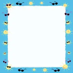 Great Papers! Sun and Shades Stationery Letterhead, Invitations and Announcements, Printer Friendly, 8.5"x11", 80 Pack