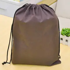 Kitcheniva Shoe Travel Portable Pouch Drawstring Tote Storage Bag Brown