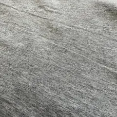 Heather Grey French Terry Solid