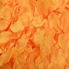 Kitcheniva Multicolor Silk Rose Petals DIY Craft & Party Decor 1000 Pcs Orange