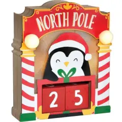 Penguin Light-Up Standing Advent