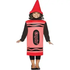 Child's Classic Red Crayola Crayon Costume