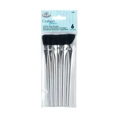 Crafter's Choice Craft & Glue Brush Set 6/Pkg