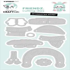 Studio Light Friendz Cutting Dies-Nr. 759, Accessories Winter