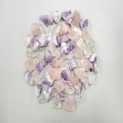 Rough Quartz Crystals Bulk - Amethysts, Rose Quartz, Quartz Points