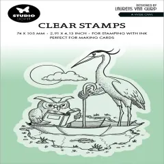 Studio Light Clear Stamps By Laurens Van Gurp-Nr. 537, A Wise Owl