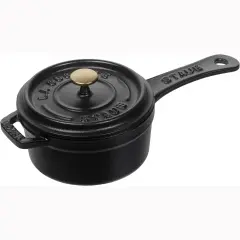 STAUB Cast Iron 0.25-qt Mini Saucepan