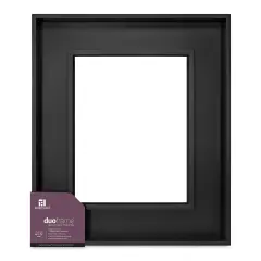 Ampersand DuoFrame - Black, 11" x 14"