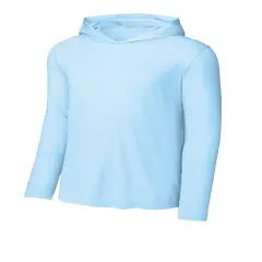 Sport-Tek&reg; Long Sleeve Hoodies For Adult Light blue