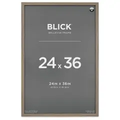 Blick Bellevue Frame - Grey Woodgrain, 24" x 36"