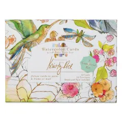Watercolor Cards with Foil Touches Kit